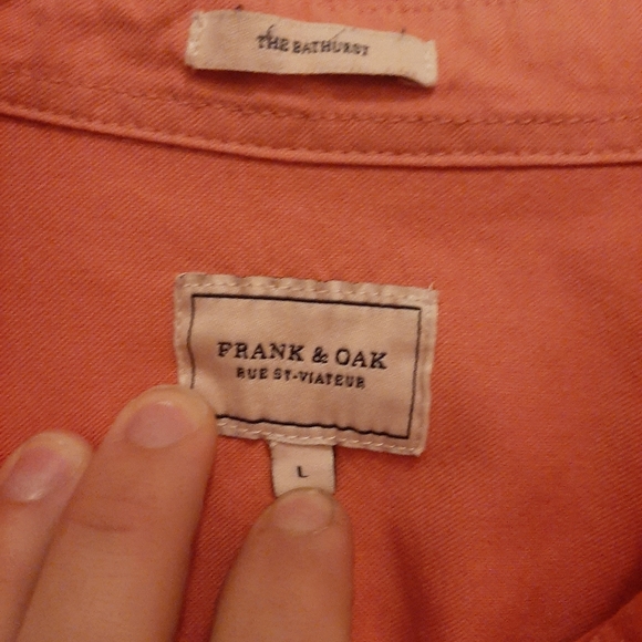 Frank and oak casual button - Picture 2 of 4